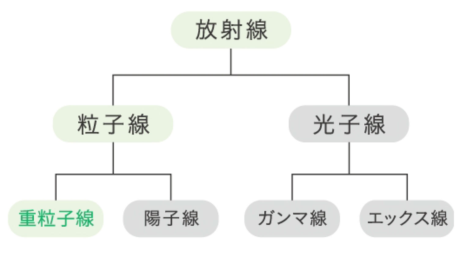 放射線の種類